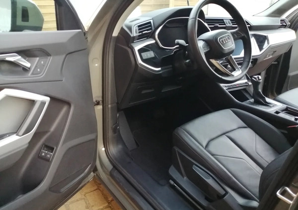 Audi Q3 cena 136900 przebieg: 18760, rok produkcji 2021 z Pasłęk małe 191